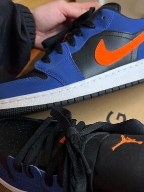 Nike Women’s Sneakers - Blue, Black & Orange